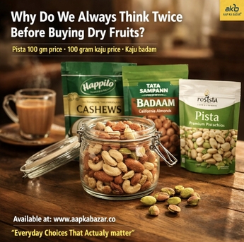 New Delhi, Household, Why Do We Always Think Twice Before Buying Kaju Badam