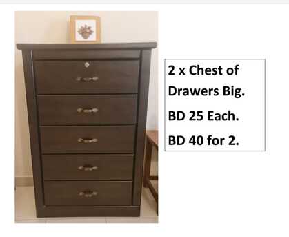 Adliya, Furniture, BHD 1,  Bed, Cupboard And More Items For Sale