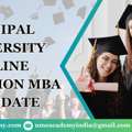 Manipal University Online MBA Admission Last Date