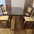 SAR 300,  DINING TABLE WITH 6 CHAIR