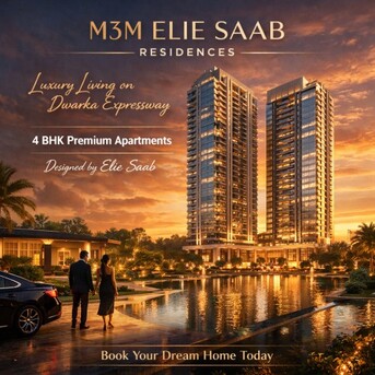 Gurgaon, Apartments/Houses, 4350 Sq. Feet,  M3M Elie Saab Sector 111: Luxury Living Redefined