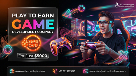 Los Angeles, Software, USD 5000,  Launch Your P2E Game With Osiz Technologies &ndash; Flat 30% OFF