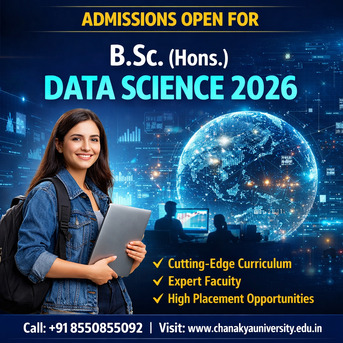Bangalore, Lessons Offered, Admissions Open For B.Sc. (Hons.) Data Science 2026