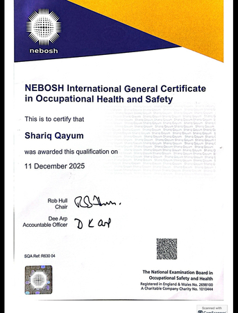 Al Dirah, Job Seekers, NEBOSH Certified Safety Officer Looking For Job