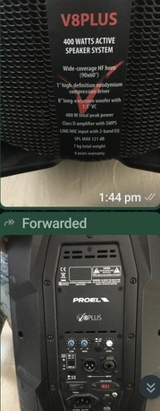 Manama, Electronics, BHD 300,  Electric Drum And Speaker