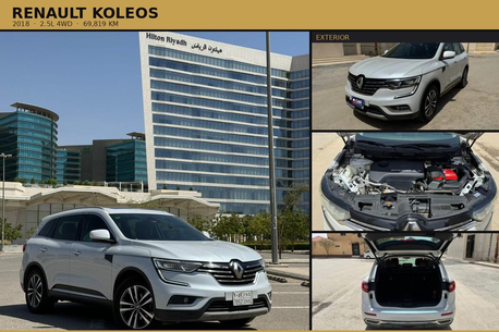 Al Rawabi, Vehicles, Cars & Trucks , SAR 49000,  Renault Koleos,  2018,  Automatic,  69000 KM,  4WD  For Sale