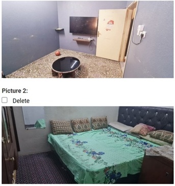 Al Batha, Rooms Available, SAR 1500/month,  Furnished,  60 Sq. Meter,  Excutive Or Working Woman Full Furnised-1BR, 1 HALL, 1 Dining Room, 2 Bath Room, 1 Kitchen