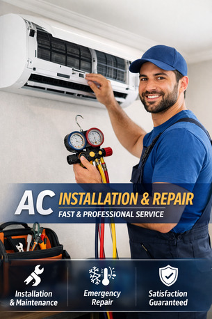 Riyadh, Air Conditioning, Experienced AC Technician &ndash; Installation & Repair