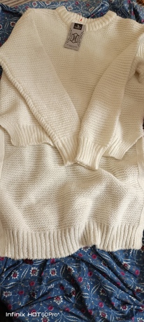 Makkah, Clothing & Accessories, SAR 45,  White Long Sweater