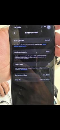 Khobar, Mobile Phones, SAR 3200,  Iphone 17 Air - 256 GB Black