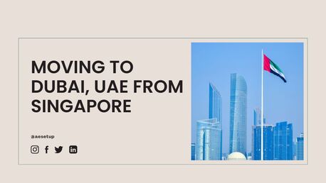 Dubai, Business, Moving To Dubai From Singapore - A Complete Guide