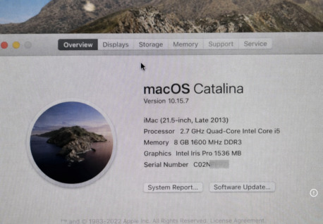 Jeddah, Computers, SAR 1500,  IMac (21.5-inch, Late 2013)