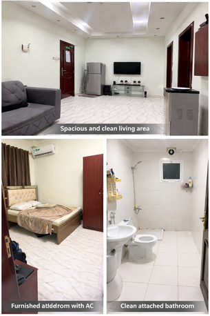 Gudaibiya, Apartments/Houses, BHD 130/month,  2 BR,  Room For Rent In Gudaibiya