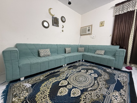Al Rehab, Furniture, SAR 350,  L Shape 7 Seater Sofa For Only 350 SAR