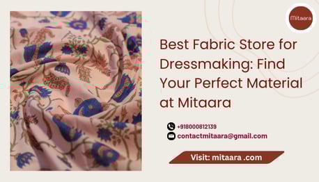 Jaipur, Clothing & Accessories, Best Fabric Store For Dressmaking: Find Your Perfect Material At Mitaara