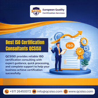 Abu Dhabi, Education, ISO 9001:2015 Certification In Dubai