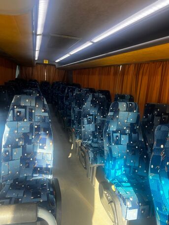 Al Hamra, Construction, 44 Seater Bus Rental With Driver | حافلة 44 راكب للإيجار مع سائق