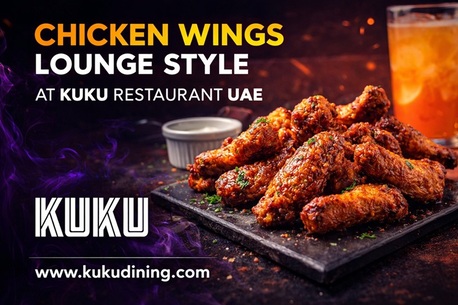 Jumeirah, Food & Drink, Chicken Wings Lounge Style At Kuku Restaurant UAE