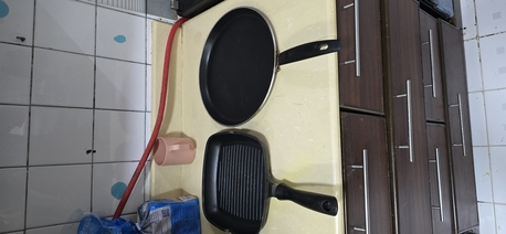 Riyadh, Household Items, SAR 70,  Home Centre Grill Pan,  Big Non Stick Fry Pan