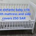 SAR 250,  Le Elefante Baby Crib
