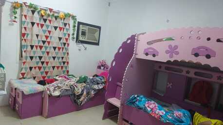 Jubail, Furniture, SAR 800,  Furniture- White Dressing Table + 2 Almara - 6 Doors