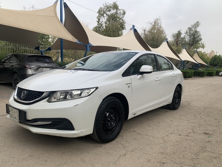 Riyadh, Vehicles, Cars & Trucks , SAR 32000,  Honda Civic,  2015,  Automatic,  279000 KM,    White Very Clean Interiror & Exterior