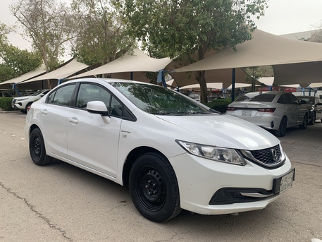 Riyadh, Vehicles, Cars & Trucks , SAR 32000,  Honda Civic,  2015,  Automatic,  279000 KM,    White Very Clean Interiror & Exterior
