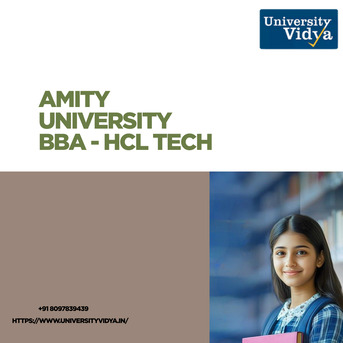 Mumbai, Education, Launch Your Corporate Career With The Amity University BBA - HCL Tech Program