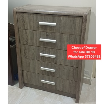 Manama, Furniture, BHD 18,  ✅️ Chest Of Drawer For Sale In Good Condition With Delivery