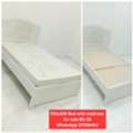 BHD 28,  ✅️ 120x200 Bed With Mattress For Sale In Good Condition With Delivery