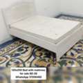 BHD 28,  ✅️ 120x200 Bed With Mattress For Sale In Good Condition With Delivery