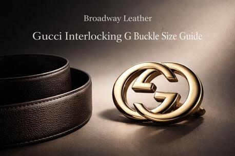 Singapore, Clothing & Accessories, Gucci Interlocking G Buckle Size Guide | Broadway Leather