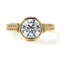 USD 1958,  Buy Lab Created Diamond Rings Online At Affordable Prices