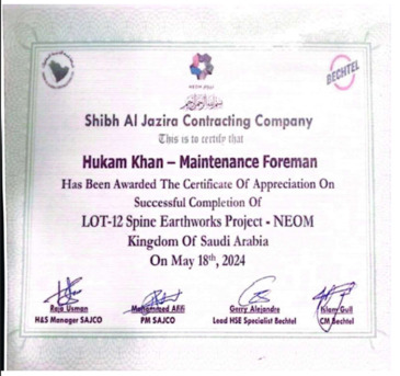 Riyadh, Job Seekers, Civil Foreman With 5 Years Of Experience In NEOM