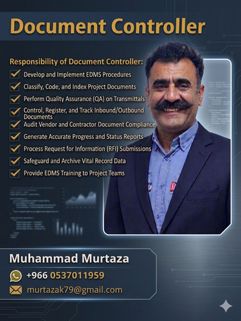 Riyadh, Job Seekers, Document Management Specialist / IT Support- 0537011959