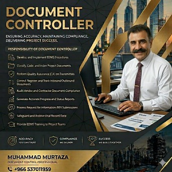 Riyadh, Job Seekers, Document Controller / IT Support Specialist- 0537011959