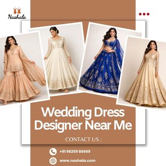 New Delhi, Fashion & Design, Best Wedding Dress Designer Near Me For Custom Bridal Outfits
