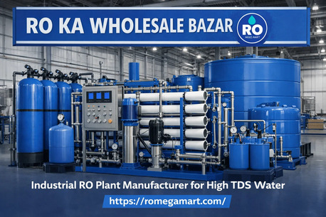 Gurugram, Wholesale Products, Industrial RO Plant Manufacturer For High TDS Water Treatment Solutions