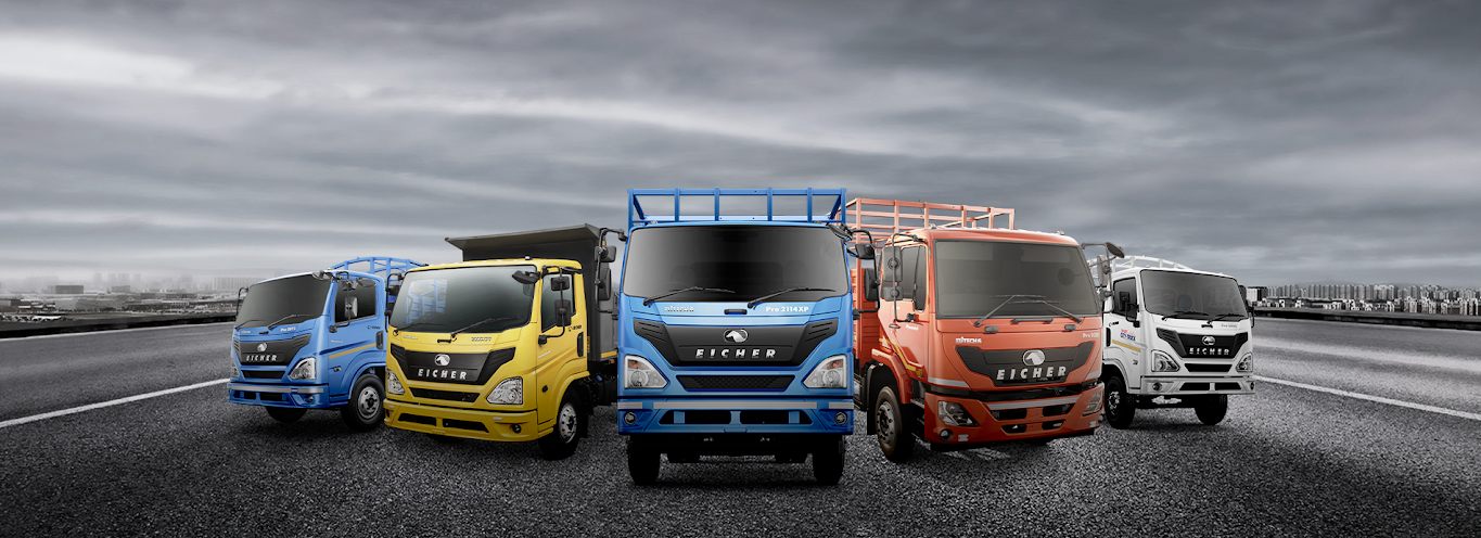 Mumbai, Heavy Equipment, Best Eicher Trucks In Baghera For Cargo Transport