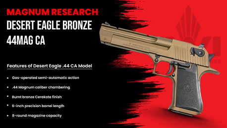 Los Angeles, Collectibles, USD 1949,  Bronze Desert Eagle .44 Magnum Burnt Bronze For Sale Now