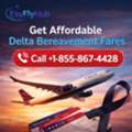 Call +1-855-867-4428 Get Affordable Delta Bereavement Fares