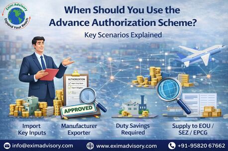 Noida, Legal, Advance Authorization Scheme Guide | Exim Advisory