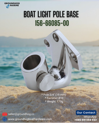 Oslo, Boats, Boat Light Pole Base &ndash; MPN 156-66085-00