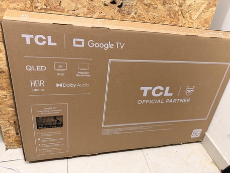 Al Andalus, Appliances, SAR 900,  New QLED TV 50 Inch TCL Brand