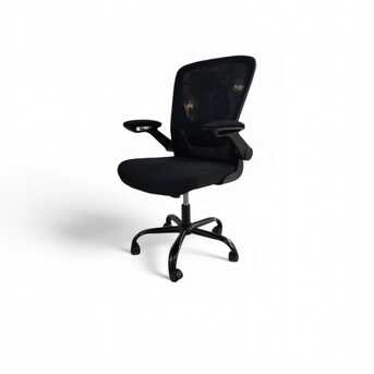 Manama, Furniture, BHD 31,  EQ-9008 BLACK NET OFFICE CHAIR