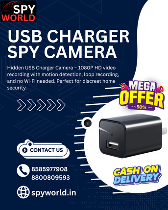 New Delhi, Electronics, INR 1800,  Best USB Charger Spy Camera Shop In Nehru Place &ndash; Spy World