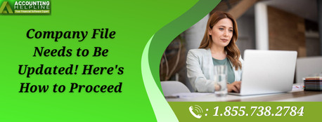 New York, Accounting, Effective Ways To Fix Company File Needs To Be Updated Issue