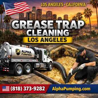 Los Angeles, Cleaning, Professional Grease Trap Cleaning Los Angeles For Restaurants & Commercial Kitchens | Alph