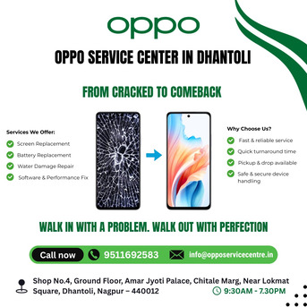 Nagpur, Business, Oppo Authorised Service Centerin Dhantoli