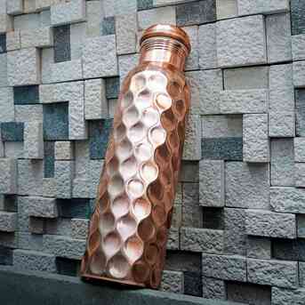 New York, Household Items, USD 38,  Shop Stylish Copper Water Bottle For Home & Office &ndash; Perilla Home